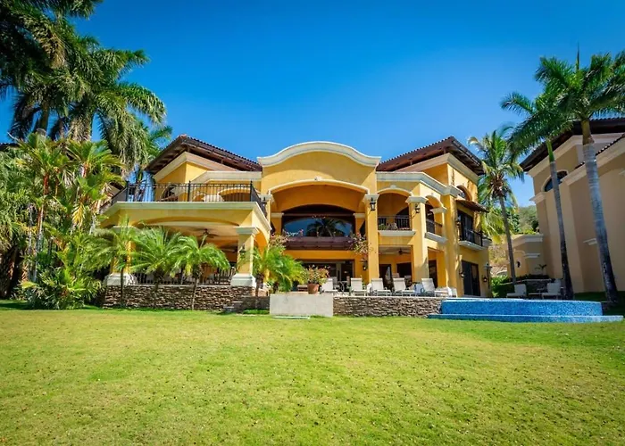 Elegant Mediterranean-style Mansion With Beachfront Views And Private Infinity Pool *