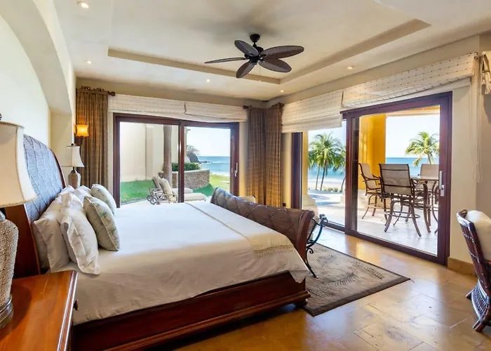 Elegant Mediterranean-style Mansion With Beachfront Views And Private Infinity Pool *