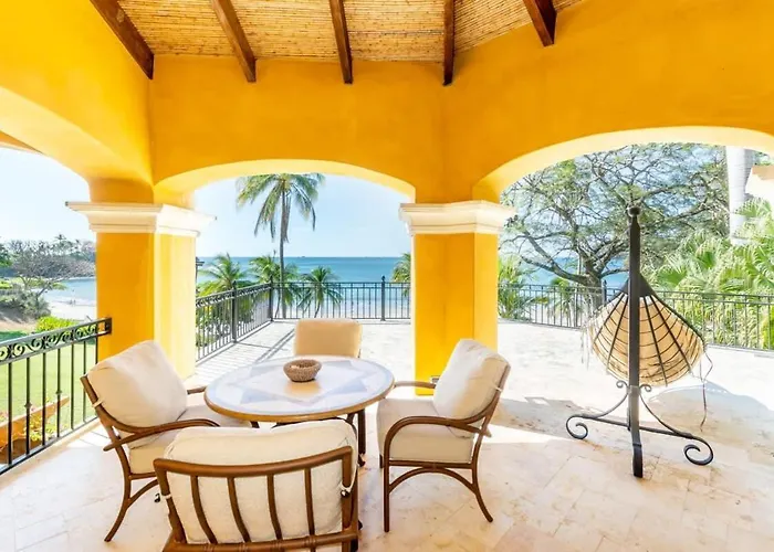 Elegant Mediterranean-style Mansion With Beachfront Views And Private Infinity Pool * Playa Flamingo
